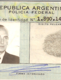 Cedula de Identidad - Carlos Criado Perez